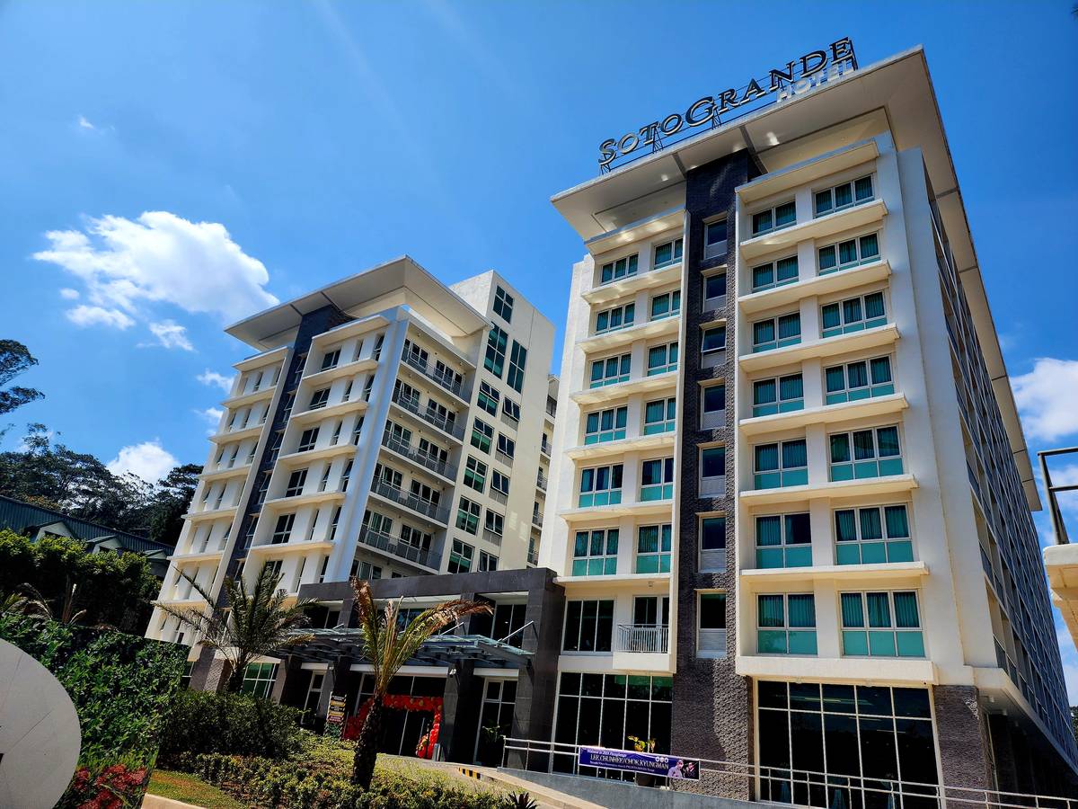 The newly opened SotoGrande Hotel Baguio.
